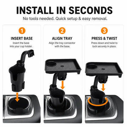Car Cup Holder Tray